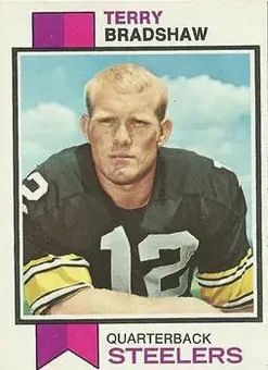1973 Topps #15 - Terry Bradshaw - Pittsburgh Steelers