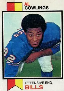 1973 Topps #16 - Al Cowlings - Buffalo Bills