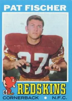1971 Topps #74 - Pat Fischer - Washington Redskins