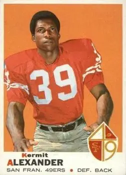 1969 Topps #179 - Kermit Alexander - San Francisco 49ers
