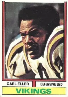 1974 Topps #5 - Carl Eller - Minnesota Vikings