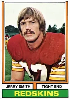 1974 Topps #6 - Jerry Smith - Washington Redskins
