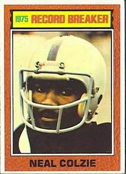 1976 Topps #2 - Neal Colzie - Oakland Raiders
