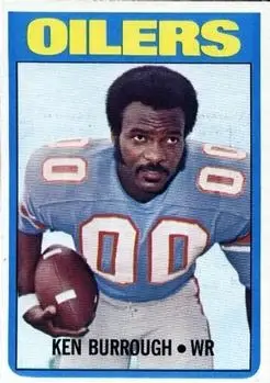 1972 Topps #26 - Ken Burrough - Houston Oilers