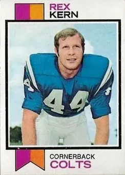 1973 Topps #28 - Rex Kern - Baltimore Colts