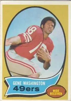1970 Topps #81 - Gene Washington - San Francisco 49ers