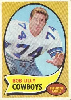 1970 Topps #87 - Bob Lilly - Dallas Cowboys