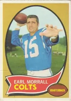 1970 Topps #88 - Earl Morrall - Baltimore Colts