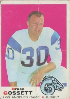 1969 Topps #194 - Bruce Gossett - Los Angeles Rams