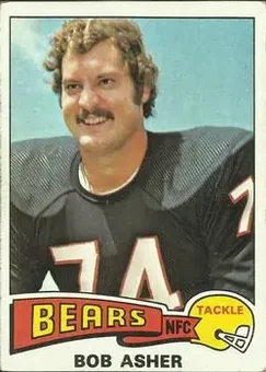 1975 Topps #11 - Bob Asher - Chicago Bears