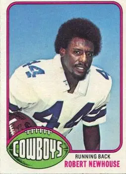 1976 Topps #14 - Robert Newhouse - Dallas Cowboys