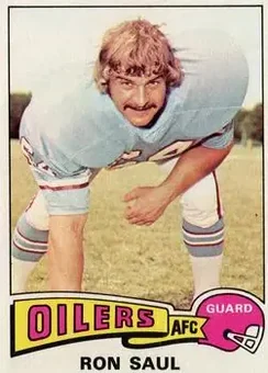 1975 Topps #24 - Ron Saul - Houston Oilers