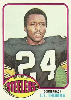 1976 Topps #29 - J.T. Thomas - Pittsburgh Steelers