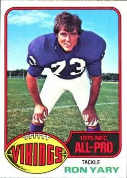 1976 Topps #30 - Ron Yary - Minnesota Vikings