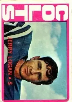 1972 Topps #31 - Jerry Logan - Baltimore Colts