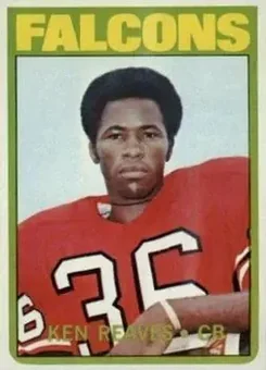 1972 Topps #39 - Ken Reaves - Atlanta Falcons