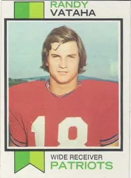 1973 Topps #31 - Randy Vataha - New England Patriots