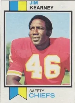 1973 Topps #32 - Jim Kearney - Kansas City Chiefs 1973 Topps #32 - Jim Kearney - Kansas City Chiefs