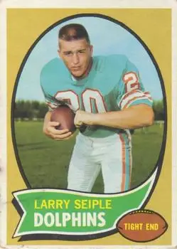 1970 Topps #94 - Larry Seiple - Miami Dolphins