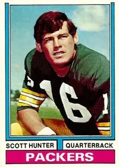 1974 Topps #31 - Scott Hunter - Green Bay Packers