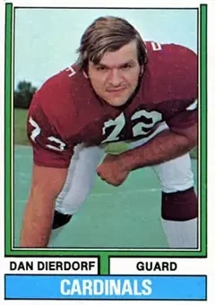 1974 Topps #32 - Dan Dierdorf - St. Louis Cardinals