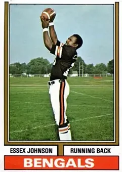 1974 Topps #35 - Essex Johnson - Cincinnati Bengals