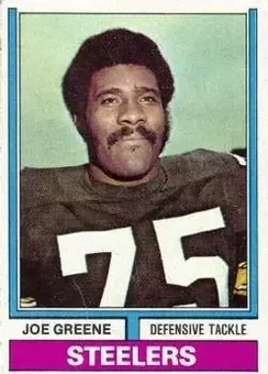 1974 Topps #40 - Joe Greene - Pittsburgh Steelers
