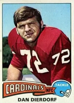 1975 Topps #35 - Dan Dierdorf - St. Louis Cardinals