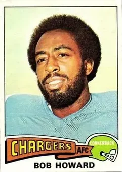 1975 Topps #37 - Bob Howard - San Diego Chargers