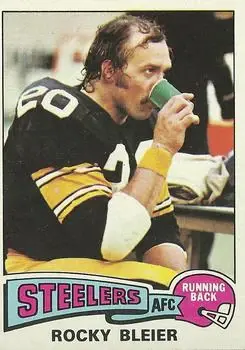 1975 Topps #39 - Rocky Bleier - Pittsburgh Steelers
