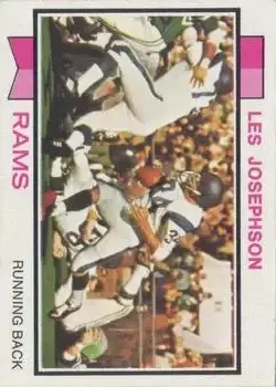 1973 Topps #41 - Les Josephson - Los Angeles Rams