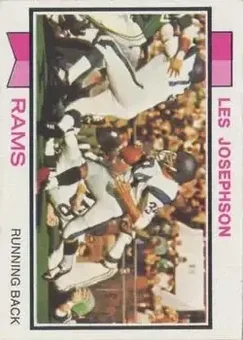 1973 Topps #41 - Les Josephson - Los Angeles Rams
