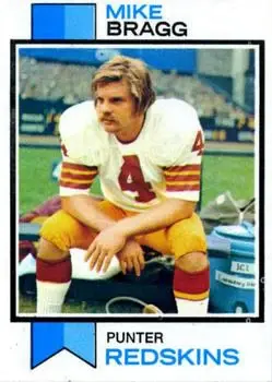 1973 Topps #47 - Mike Bragg - Washington Redskins