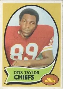1970 Topps #103 - Otis Taylor - Kansas City Chiefs