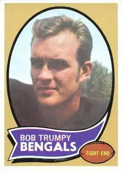 1970 Topps #110 - Bob Trumpy - Cincinnati Bengals