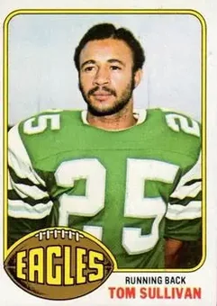 1976 Topps #39 - Tom Sullivan - Philadelphia Eagles