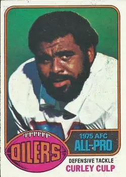 1976 Topps #40 - Curley Culp - Houston Oilers