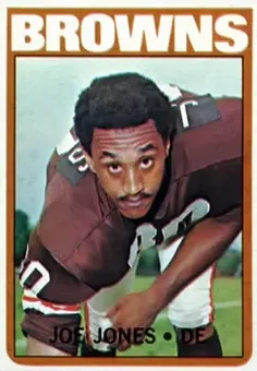 1972 Topps #46 - Joe Jones - Cleveland Browns