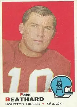 1969 Topps #221 - Pete Beathard - Houston Oilers - Front