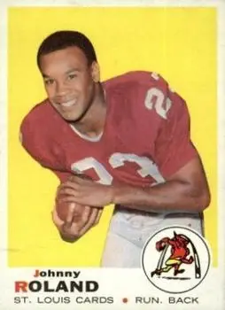 1969 Topps #225 - Johnny Roland - St. Louis Cardinals