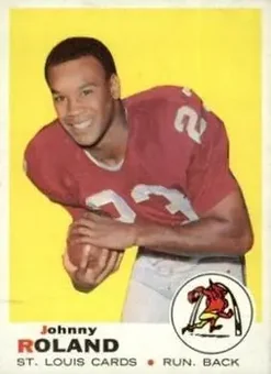 1969 Topps #225 - Johnny Roland - St. Louis Cardinals 1969 Topps #225 - Johnny Roland - St. Louis Cardinals