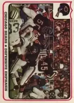 1976 Fleer Team Action #32 - Card #32 - Chicago Bears