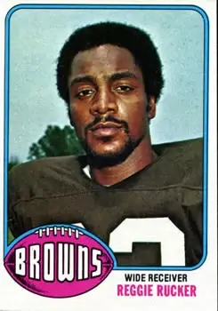 1976 Topps #45 - Reggie Rucker - Cleveland Browns
