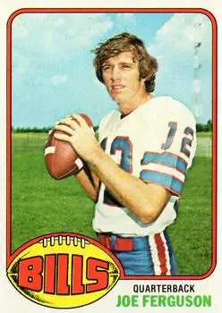 1976 Topps #48 - Joe Ferguson - Buffalo Bills - Front 1976 Topps #48 - Joe Ferguson - Buffalo Bills - Front