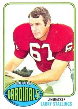 1976 Topps #56 - Larry Stallings - St. Louis Cardinals