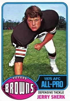 1976 Topps #60 - Jerry Sherk - Cleveland Browns