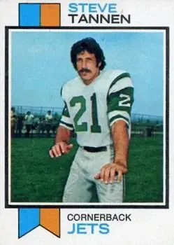 1973 Topps #54 - Steve Tannen - New York Jets