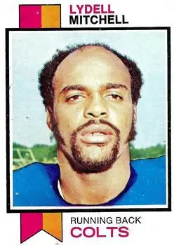 1973 Topps #56 - Lydell Mitchell - Baltimore Colts - Front