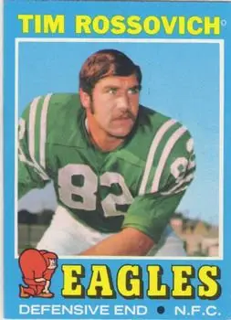 1971 Topps #116 - Tim Rossovich - Philadelphia Eagles