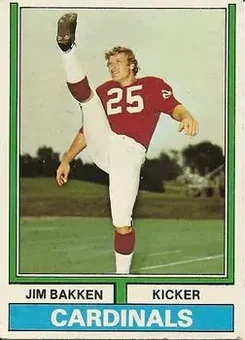 1974 Topps #60 - Jim Bakken - St. Louis Cardinals